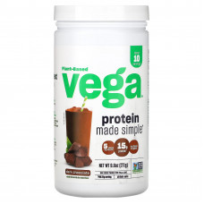 Vega, Protein Made Simple, протеин, черный шоколад, 271 г (9,6 унции)