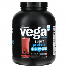 Vega, Sport, протеин премиального качества на растительной основе, со вкусом ягод, 1,89 кг (4 фунта)