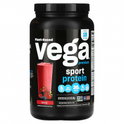 Vega, Sport Performance, протеиновый порошок, ягодный вкус, 801 г (28,3 унции)