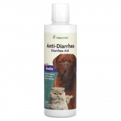 NaturVet, Anti-Diarrhea, средство от диареи с каолином, для собак и кошек, 236 мл (8 жидк. Унций)