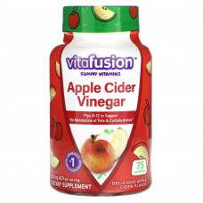 VitaFusion, Жевательные витамины, яблочный уксус, 250 мг, 75 жевательных таблеток