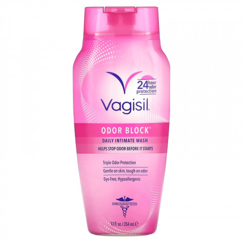 Vagisil, Odor Block, ежедневное средство для интимной гигиены, 354 мл (12 жидк. Унций)