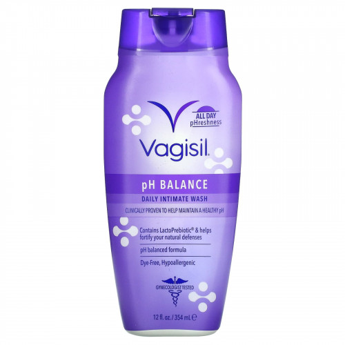 Vagisil, pH Balance, ежедневное средство для интимной гигиены, 354 мл (12 жидк. унций)