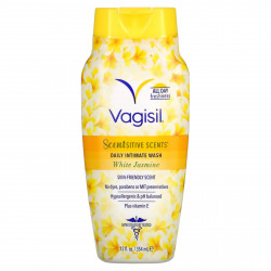 Vagisil, Scentsitive Scents, ежедневное средство для интимной гигиены, белый жасмин, 354 мл (12 жидк. Унций)