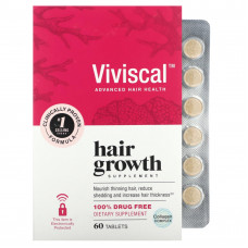 Viviscal, Добавка для роста волос, 60 таблеток