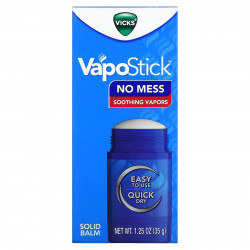 Vicks, VapoStick, твердый бальзам, 35 г (1,25 унции)