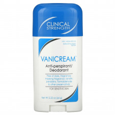 Vanicream, Антиперспирант / дезодорант, для чувствительной кожи, без отдушек, 2,25 унции (64 г)