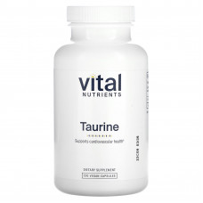 Vital Nutrients, Таурин`` 120 веганских капсул