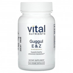 Vital Nutrients, Guggul E & Z, 60 веганских капсул