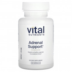 Vital Nutrients, Поддержка надпочечников`` 60 капсул