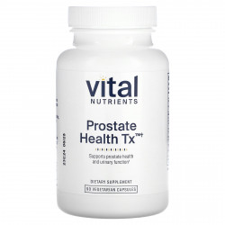 Vital Nutrients, Prostate Health TX`` 90 вегетарианских капсул