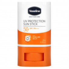 Vaseline, Daily Sun Care, солнцезащитный стик для защиты от ультрафиолета, SPF 50+ PA ++++, 15 г (0,53 унции)