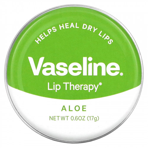 Vaseline, Lip Therapy, алоэ, 17 г (0,6 унции)