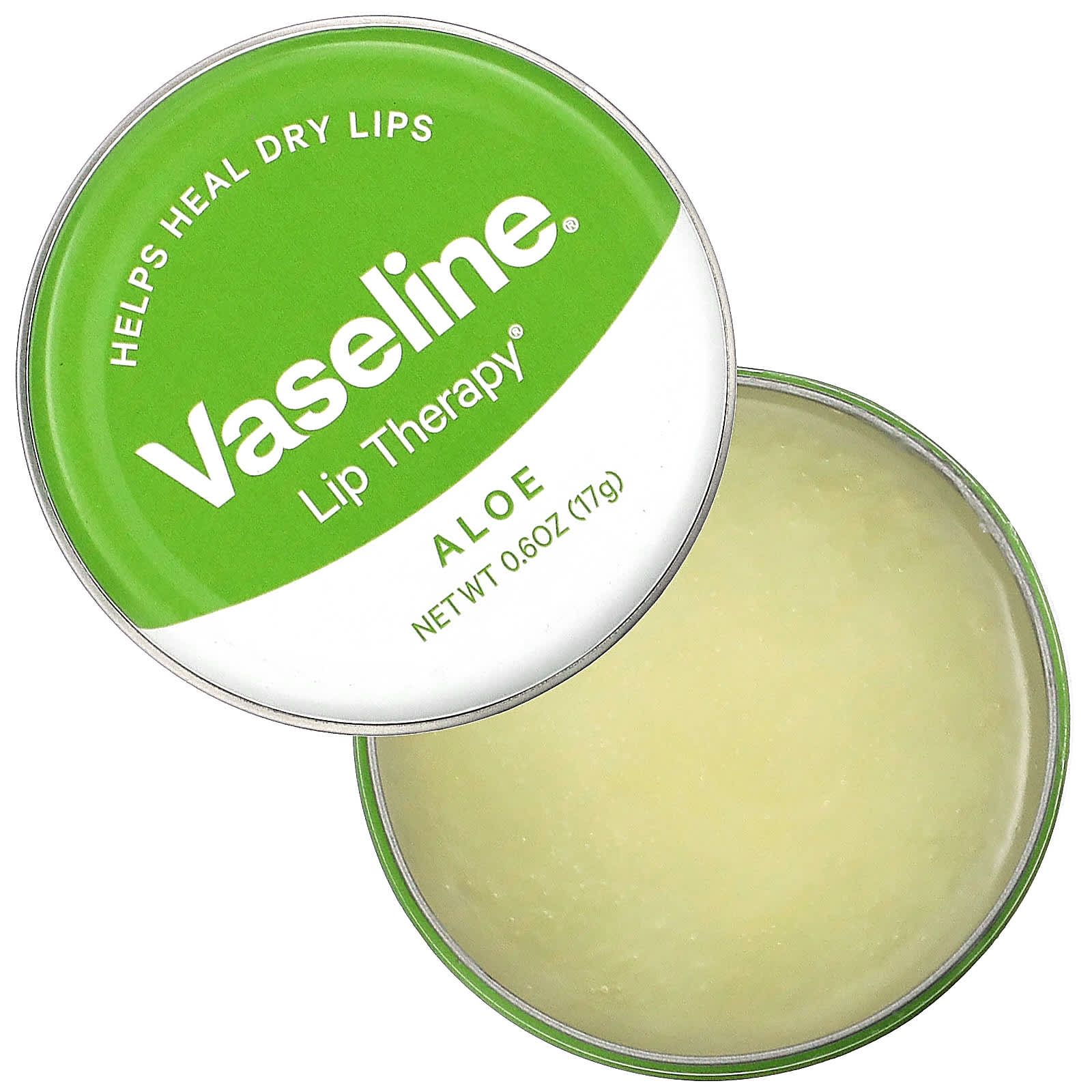 Vaseline, Lip Therapy, алоэ, 17 г (0,6 унции)