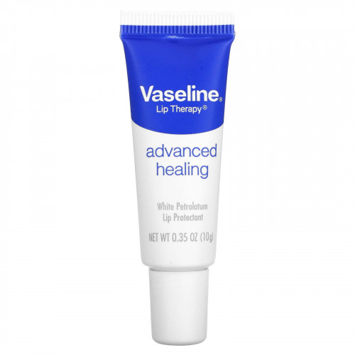 Vaseline, Lip Therapy, улучшенное заживление, средство для губ, 10 г (0,35 унции)