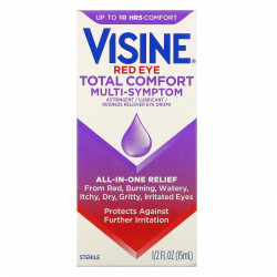 Visine, Red Eye, глазные капли многоцелевого действия, 15 мл, (1/2 жидк. унции)