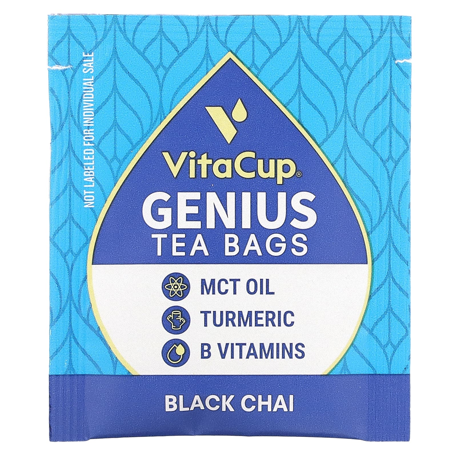 VitaCup, Genius Tea, черный чай, 14 пакетиков по 2 г (0,07 унции)