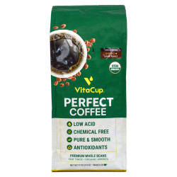 VitaCup, Perfect Coffee, кофе в зернах премиального качества, темная обжарка, 312 г (11 унций)