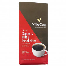 VitaCup, Slim Coffee, молотый, средней темной обжарки, 312 г (11 унций)