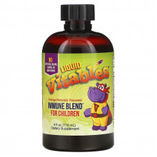 Vitables, Детская жидкая добавка для укрепления иммунитета, без спирта, апельсиновый вкус, 120 мл (4 жидк. унции) (Товар снят с продажи) 