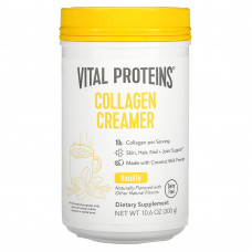 Vital Proteins, Коллагеновые сливки, ваниль, 300 г (10,6 унции)