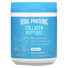 Vital Proteins, пептиды коллагена, без вкусовых добавок, 567 г (1,25 фунта)