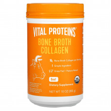 Vital Proteins, Коллаген из костного бульона, говядина, 285 г (10 унций)