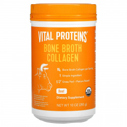Vital Proteins, Коллаген из костного бульона, говядина, 285 г (10 унций)