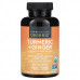 Viva Naturals, Organic, Turmeric + Ginger, 90 Tablets