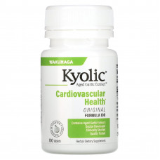 Kyolic, Экстракт выдержанного чеснока, для сердечно-сосудистой системы, формула 100, 100 таблеток