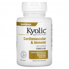 Kyolic, Aged Garlic Extract, повышенная сила действия, 60 капсул