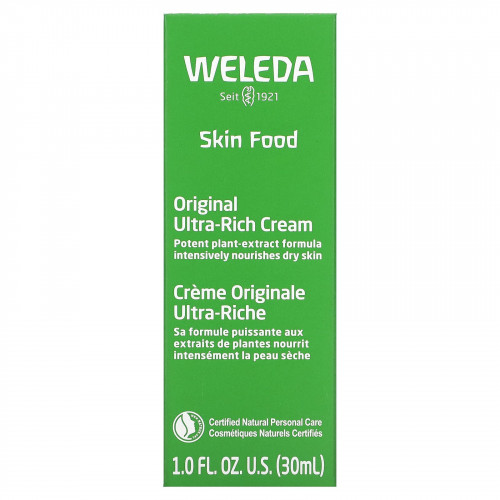 Weleda, Skin Food, оригинальный ультра-насыщенный крем, 30 мл (1 жидк. Унция)