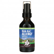 WishGarden Herbs, Kick-Ass Allergy, сезонное средство от аллергии !, 59 мл (2 жидк. Унции)