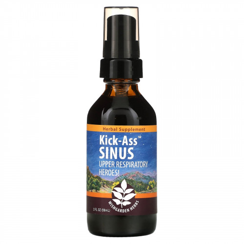 WishGarden Herbs, Kick-Ass Sinus, 59 мл (2 жидк. Унции)