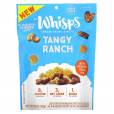 Whisps, Cheese Crisps & Nuts, Tangy Ranch, 5.75 oz (163 g)