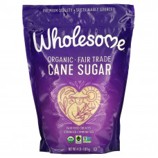 Wholesome Sweeteners, Органический тростниковый сахар, 1,81 кг (4 фунта)
