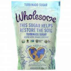 Wholesome Sweeteners, Сахар Турбинадо, 680 г (1,5 фунта)