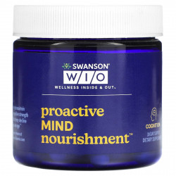 Swanson WIO, Proactive Mind Nourrition, 30 вегетарианских капсул