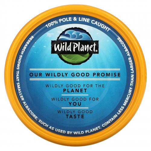 Wild Planet, Дикий длиннопёрый тунец, 5 унций (142 г)