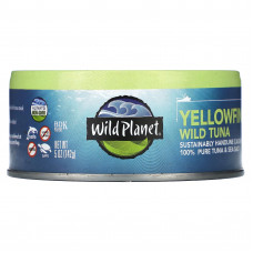 Wild Planet, Желтоперый дикий тунец, 142 г (5 унций)