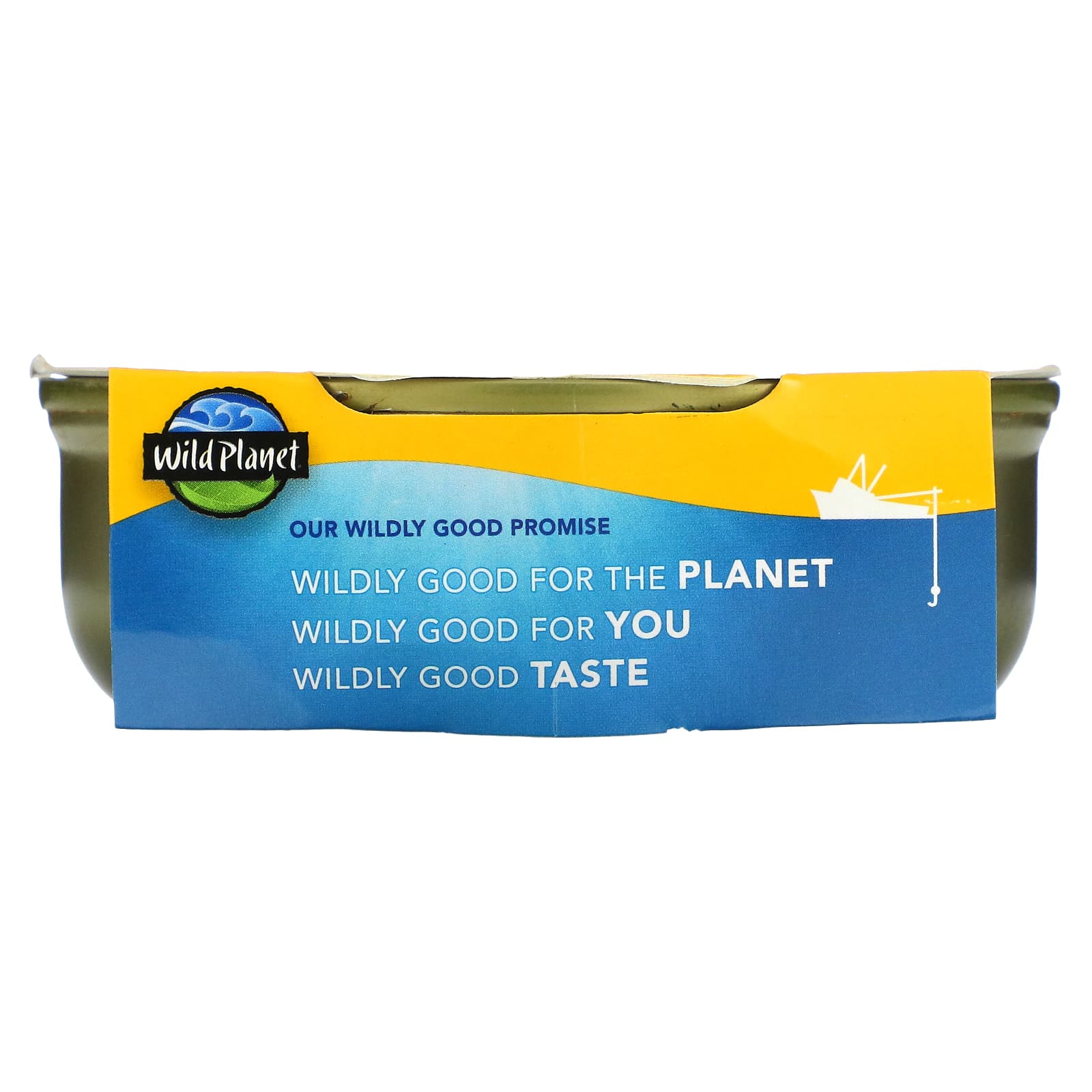 Wild Planet, Салат из пасты с диким тунцом, 160 г (5,6 унции)