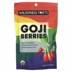 Wilderness Poets, органические ягоды годжи, 226 г (8 унций)