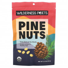 Wilderness Poets, органические кедровые орехи, 99 г (3,5 унции)