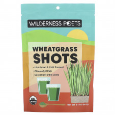 Wilderness Poets, Органический порошок сока ростков пшеницы, 3,5 унции (99 г)