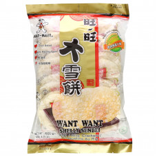 Want-Want, Shelly Senbei, рисовые крекеры, 10 пакетиков, 122 г (4,30 унции)