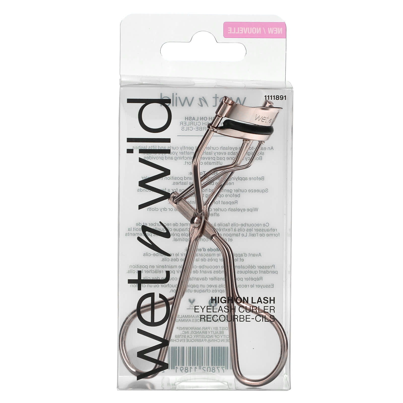 wet n wild, Щипцы для завивки ресниц High On Lash, 1 инструмент