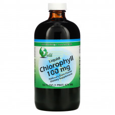 World Organic, жидкий хлорофилл, 100 мг, 474 мл (16 жидк. унций)