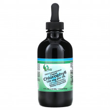 World Organic, ультраконцентрированный жидкий хлорофилл, 100 мг, 118 мл (4 жидк. унции)