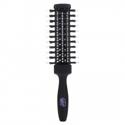 Wet Brush, Круглая кисть Break Free, Beach Waves & Tight Curls, черная, 1 шт.