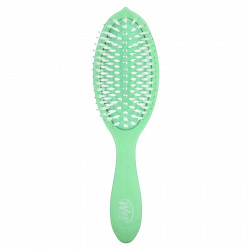 Wet Brush, Go Green TM, кисть для ухода и блеска с маслом чайного дерева, зеленая, 1 шт.